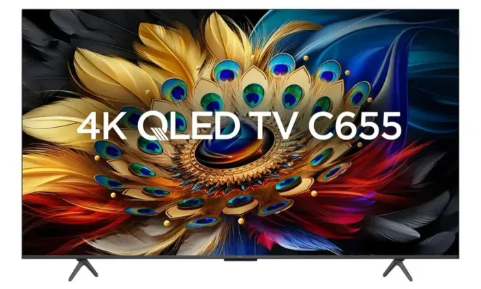 Tv tcl c655 QLED 50 polegadas 4k - Seminova em Estado de NOVA
