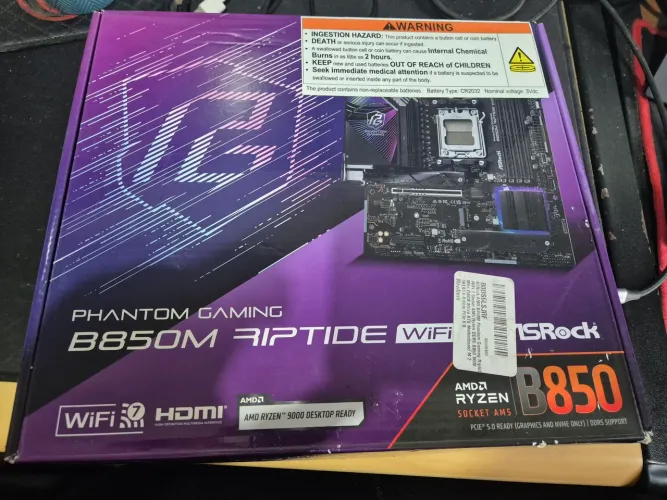 Placa Mãe Asrock B850M Riptide Wifi