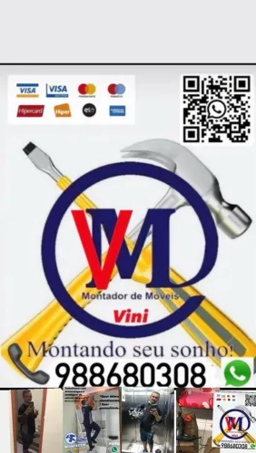 Montador de móveis disponível 