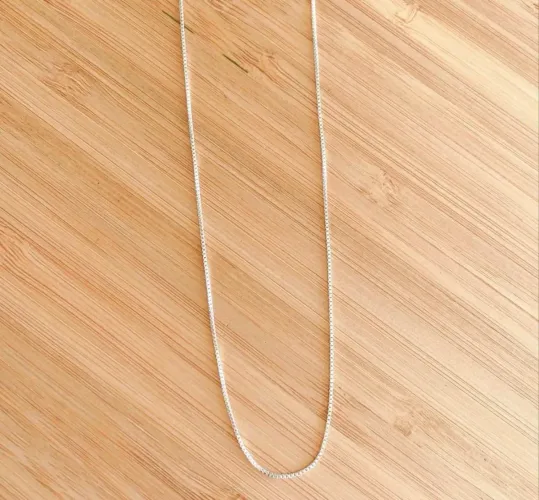 Corrente Veneziana em prata 40 cm