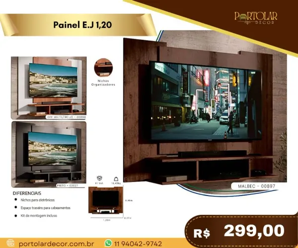 Painel EJ , à pronta entrega
