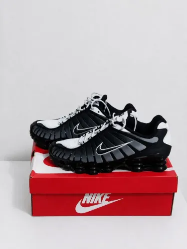 Nike Shox TL Black Pure Platinum Original - Nº 43