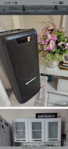 Caixa de som amplificada