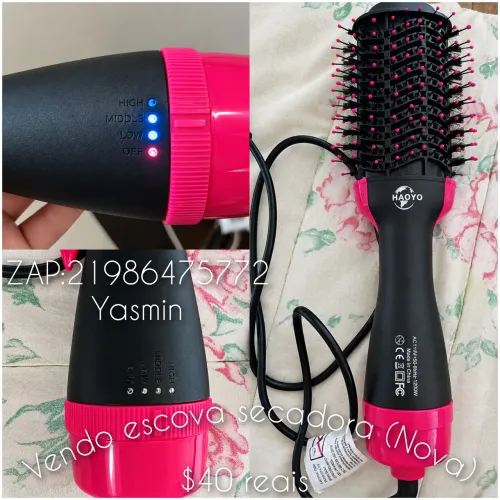 Escova secadora de cabelo 110 volt