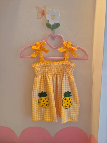 Vestido shein 6 a 9 meses bebê menina 