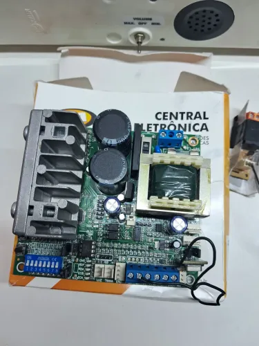 Kit para portao ppa 1 placa 1 sinaleiro 1 rele