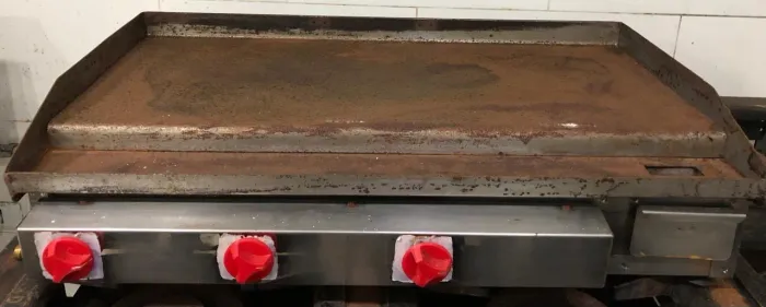 Chapa cozinha gás 3 queimadores