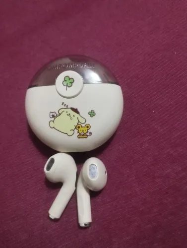 Fone de ouvido bluetooth do pompompurinho