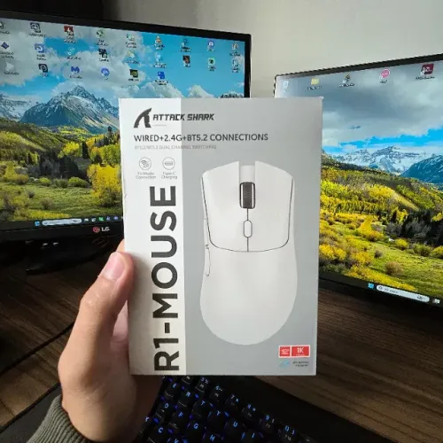 Mouse Gamer Attack Shark R1 NOVO
