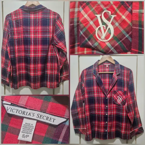 Blusa Xadrez P Victorias Secret Original 