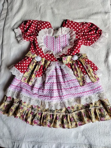 Vendo vestido caipira