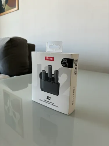 2 Microfone Lapela Profissional - Ulanzi J12 IOS