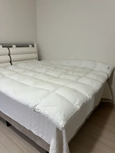 Pillow Top Artelassê King Pluma Touch - Pouco Uso - Estado de Novo