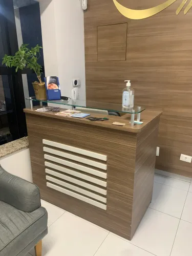 Mesa recepção