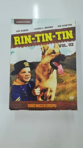 DVDS RIN TIN TIN ORIGINAL COLEÇÃO