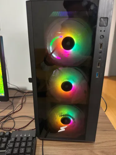 PC Gamer Completo para Uso! (Monitor, Teclado, Mouse RGB) Roda LOL, GTA V, Valorant