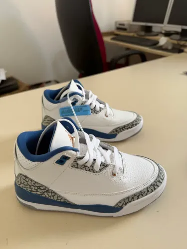 Tênis infantil Air Jordan 3 True Blue and Copper