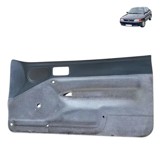Forro Porta Dianteira Lado Direito Escort Xr3 Sapao 1993 Cinza