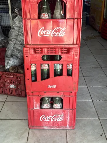 Casco Guaraná Antártica e coca coca Ks 1L