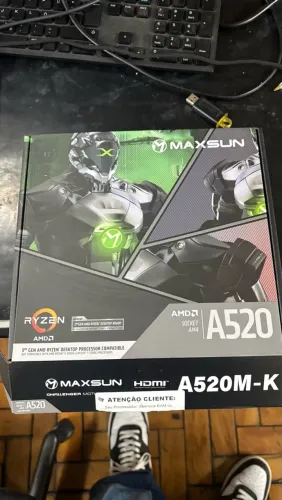 Kit upgrade AMD Ryzen 5 5500, A520m, 8gb ddr4