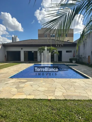 Casa à venda e locação, com piscina, Jardim Carvalho, Ponta Grossa, PR