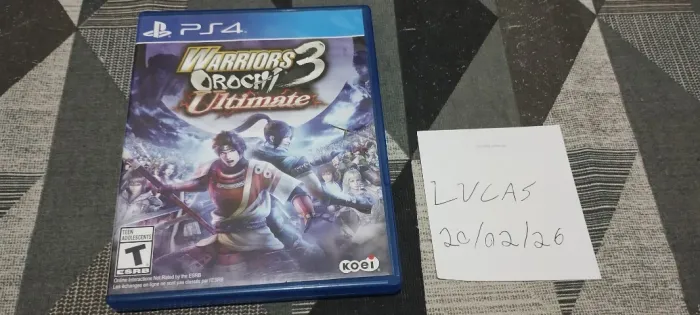 warriors orochi 3 ps4 usado