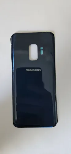 Tampa Traseira Vidro Sansung S9 Azul