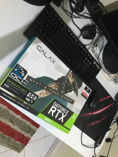 Placa de Video Galax NVIDIA GeForce RTX 3060 Ti (1-Click OC), LHR, 8GB, GDDR6, DLSS, Ray T