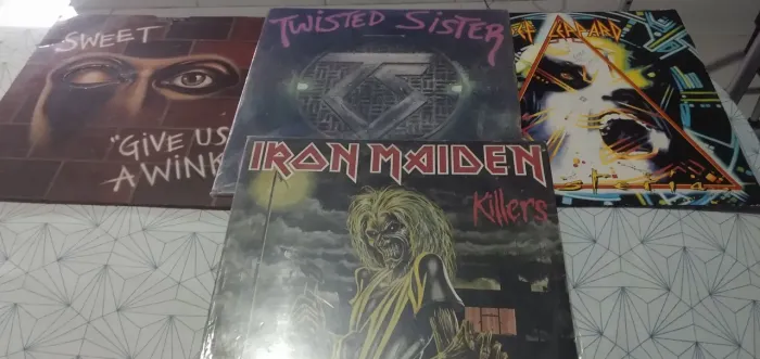 Disco vinil heavy Metal 80