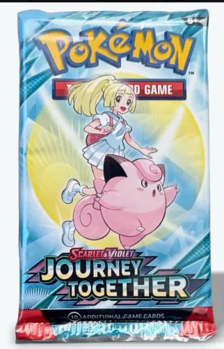 Pokemon Tcg Scarlet And Violet Journey Together Booster Pack Pokemon Ingles