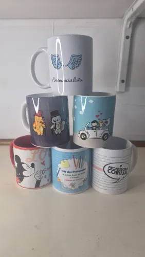 Canecas estampadas (diversas)
