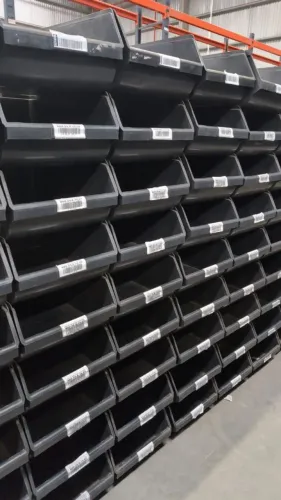 Gaveteiro Plástico Caixa Bin Nº9 Preto