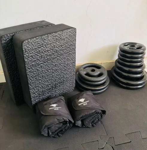 Kit musculação