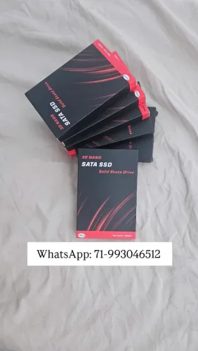 SSD SATA 256GB NOVOS LACRADOS. ENTREGA GRATUITA!