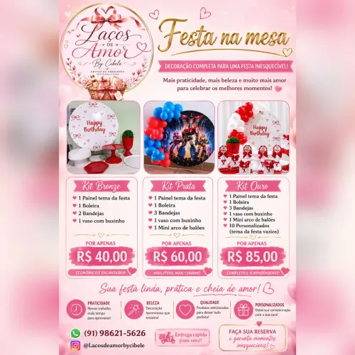 Festa na mesa