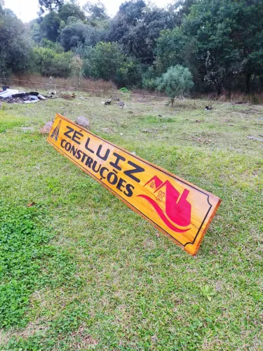 Placa para sítio, fazenda, chácara 