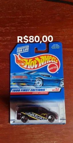 Hot Wheels Dodge Caravan - 1998 First Editions - Escala 1:64