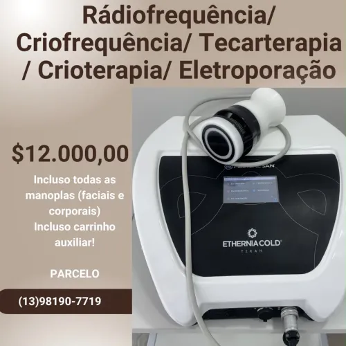 Crio/Radiofrequencia EtherniaCold Tekah