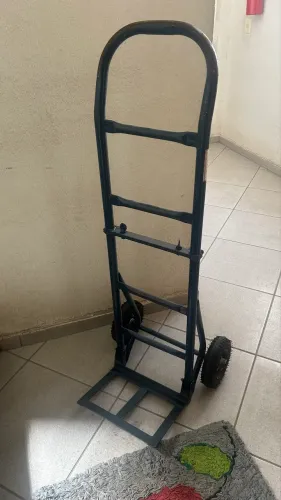Carrinho de carga e descarga dobravel