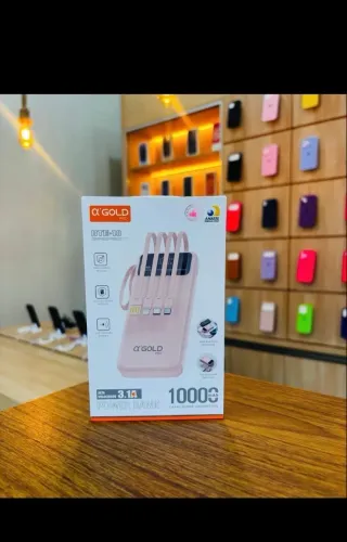 ?  ?  ? Nunca fique sem bateria! Power Bank com 10000mAh,