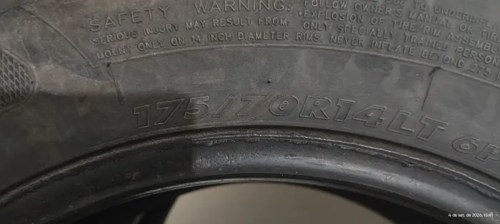 Pneus aro 14 175/70