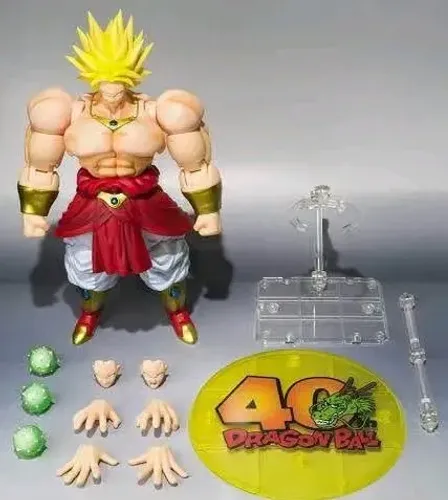 Broly 40th DBZ - S.h.figuarts Bandai - NOVO
