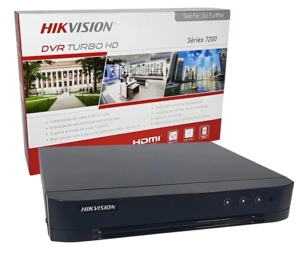 DVR HIKVISION 8 canais