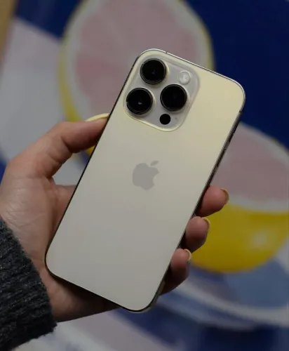 iPhone 14 Pro dourado 128 Gb Garantia 6 meses