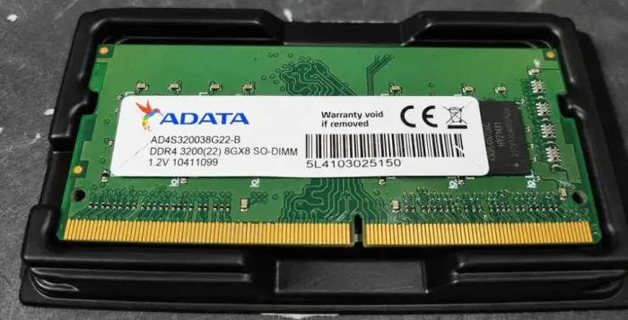 Memória RAM (8GB) 3200mhz - Para Notebook