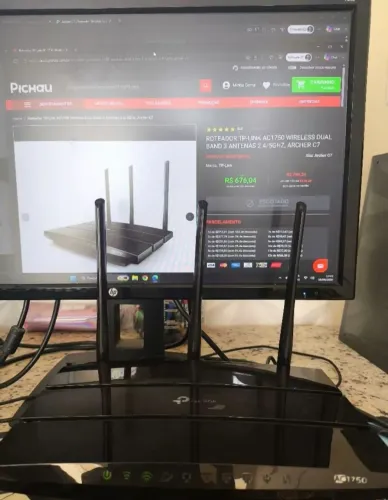 Roteador Wi Fi Alta Potência (Brinde Grátis)