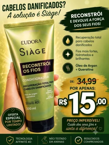 Eudora Condicionador Siàge 200ml