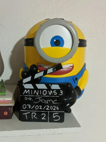 Balde de pipoca minions 