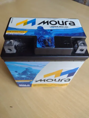 Bateria 6 ah Moura usada em perfeitas condições !