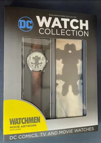 Relógio DC Comics Watchmen - Eaglemoss Hero Collector | Caixa Original